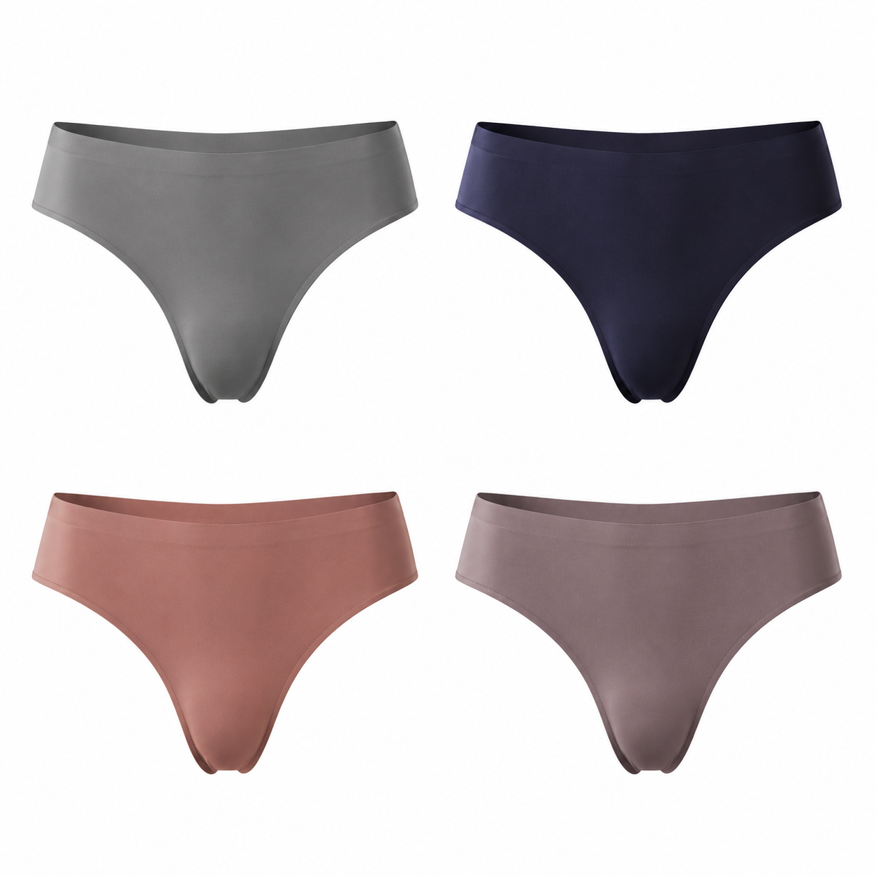 Kit 4 Calcinhas Seamless